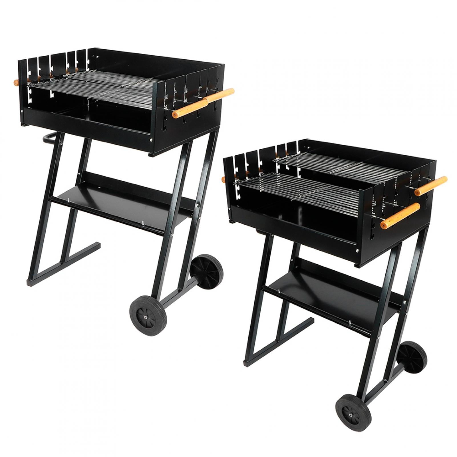 Details about   Charcoal BBQ Grill Trolley Barbecue Patio Outdoor Garden Summer Party 