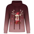 thumbnail image 4 of Aqestyerly Chandails Molletonnés d'Automne pour Femmes, T-Shirt Ample à Manches Longues pour Femmes, Blouse à Col Rond, Hauts Décontractés, 4 of 4