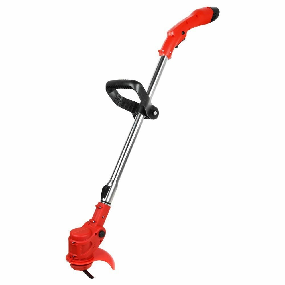 Electric Weed Lawn Edger Eater Cordless Grass String Trimmer Cutter w/ 2 Battery