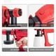 thumbnail image 3 of Pistola Pulverizadora Eléctrica Roja 800 Ml, Pistola Pulverizadora Eléctrica, Pulverizadora Pintura para Coche, Hogar, Pistola Pulverizadora Eléctrica Roja, Enchufe EE. UU., 3 of 5
