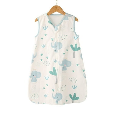 AQRS Baby Sleeveless Sleeping Bag Anti Kick Quilt Zipper Closing Comfortable to Wear Early Winter Toddler Sleeping Sack