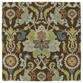 thumbnail image 3 of Kaleen Taj Collection - Chocolate 7'6" x 9' 100% Wool Rug, 3 of 5