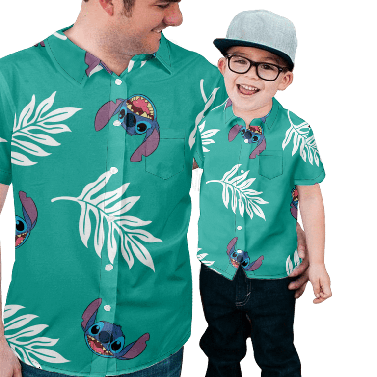 Lilo And Stitch Mens Hawaiian Shirt Stitch Gift Ideas