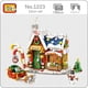 thumbnail image 1 of Bloques de construcción de Casa de Navidad para niños, juguete de ladrillos para armar Mini árbol de Navidad, muñeco de nieve, Papá Noel, 788, piezas, LOZ, 2023, 1 of 3
