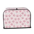 thumbnail image 2 of Haiem Cartoon Pig Print Toaster Covers 2 Slice Wide Slot,Bread Dust Cover & Fingerprint Protection,Bread Machine Cover,Appliance Covers, 2 of 7