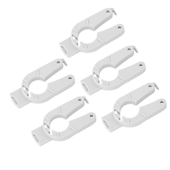 WINDLAND Set of 5 Multipurpose Plastic Bottle Caps Openers 3In1 Tool for Water Bottles and Can for Senior Elderly and Weak Hands
