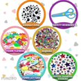thumbnail image 1 of Arts And Crafts Supplies For Kids - Craft Art Supply Kit For Toddlers Age 4 5 6 7 8 9 - All In One D.i.y. Crafting School Kindergarten Homeschoo, 1 of 2