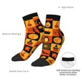 thumbnail image 6 of Pofeuu Halloween Banner Symbols Print 30cm Socks, Adult Running Hiking Socks for Youth and Adult, 6 of 7