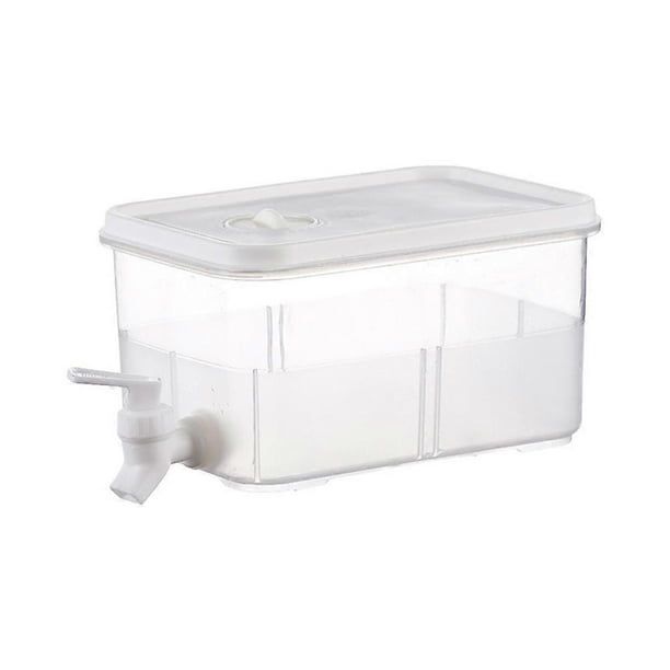 Water Cooler Jug Compact Design Home Kitchen PP Material Cold Water Storage Large Capacity 1Set