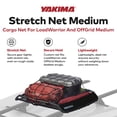 thumbnail image 2 of YAKIMA Cargo Stretch Net for LoadWarrior and OffGrid Medium Basket, Black, 2 of 11