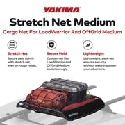 YAKIMA Cargo Stretch Net for LoadWarrior and OffGrid Medium Basket, Black