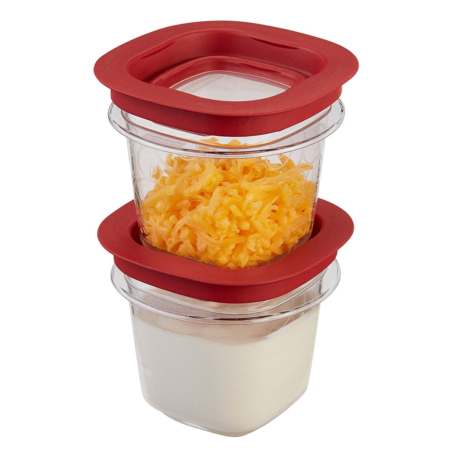 Premier Food Storage Container, 2Pack, 1/2cup, Bases are made with