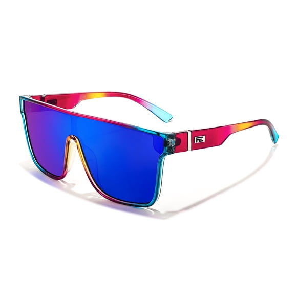 Gafas de sol FEISEDY B2996 con lente UV400 espejada de 6,2 cm