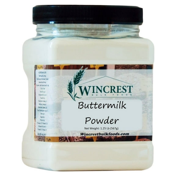 WinCrest Buttermilk Powder - 1.25 Lb (567g) Tub