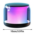 thumbnail image 2 of Speaker S300 - Portable, Powerful Sound, Wireless/Wired, TF Card Slot, RGB Lighting, for Music Anywhere, Plastic, 2 of 5