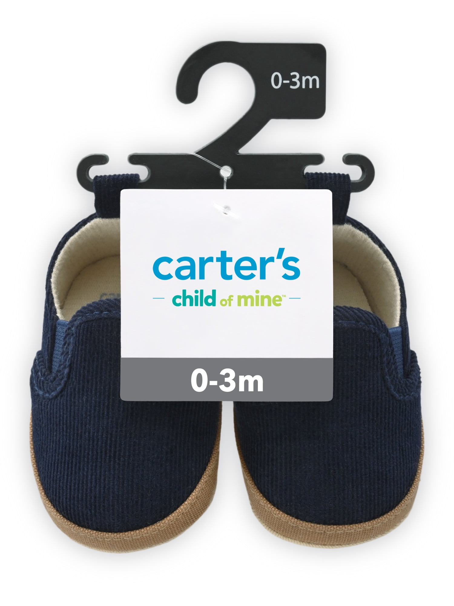 Carter's Child of Mine Infant Boys Slip-On Shoes, Size 0-3 Months