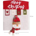thumbnail image 2 of funda para silla navideña, decoración de Papá Noel, a prueba de polvo, funda para silla colorida JM  Papelería, 2 of 5