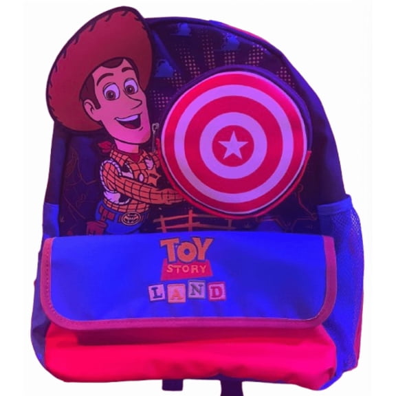 Disney Parks Pixar Toy Story Land Logo Woody Mini Backpack New With Tag