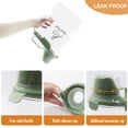 thumbnail image 6 of Brabtod Bird Seed Storage Container,2-3 Lbs Airtight Bird Food Container with Handle and Measuring Cup,Portable Pet Food Container for Wild Bird Sunflower Seed-BPA Free Transparent/Green, 6 of 7