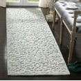 thumbnail image 2 of SAFAVIEH Trace Bryan Geometric Runner Rug, Blue/Ivory, 2'3" x 10', 2 of 8