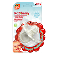 thumbnail image 3 of RaZbaby RaZberry Teether - Soothes Sore Gums, Soft Silicone, BPA Free, Easy-to-Hold - White, 3 of 5