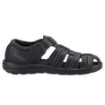 thumbnail image 4 of Hush Puppies Mens Albert Fisherman Leather Sandals, 4 of 5