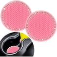 thumbnail image 1 of 2 piezas-Coche posavasos-Barbie rosa y diamantes blancos Fokelyi WRMH-1175-3, 1 of 6