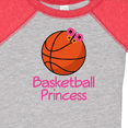 thumbnail image 4 of Inktastic Basketball Princess Girls Baby Bodysuit, 4 of 5
