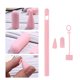 thumbnail image 3 of EeaseMX Funda protectora de silicona para lápiz táctil de Apple Pencil, antipérdida, color rosa, 3 of 7