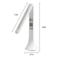 thumbnail image 4 of Wosthever Lámpara de escritorio LED, lámpara de táctil regulable plegable con calendario, alarma de temperatura, reloj, luz de mesa, luces Iluminación novedosa Wosthever HA017211-00, 4 of 6