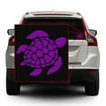 thumbnail image 2 of Sea Turtle Vinyl Transfer Decal Sticker for Laptop/Car/Truck/Window/Bumper (Matte Purple, 10in [3-Pack]), 2 of 4