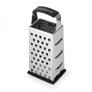 Icooker Stainless Steel Cheese Grater Box 4 in 1 Slicing Grating Veget –  BargzNY