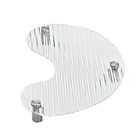 Jewelry Storage Tray Acrylic Tray Transparent Plate Decorative Tray Jewelry Organizer,Dessert Serving Plate for Cosmetic Dresser, Bathroom 28x19x3.5cm