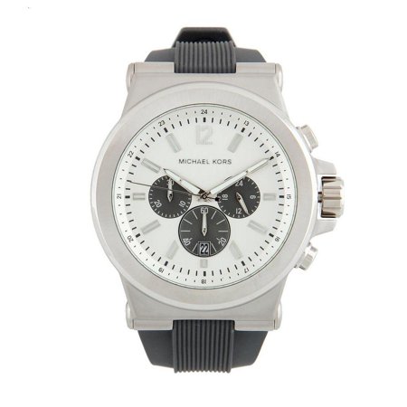 Michael Kors Men's MK8183 Chronograph Black Rubber Strap Watch