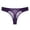 Purple, variant on Women's Breathable Low Waist Bikini Briefs Breathable Mesh Underwear for Daily No Show Fashionable Underwear Under Jeans