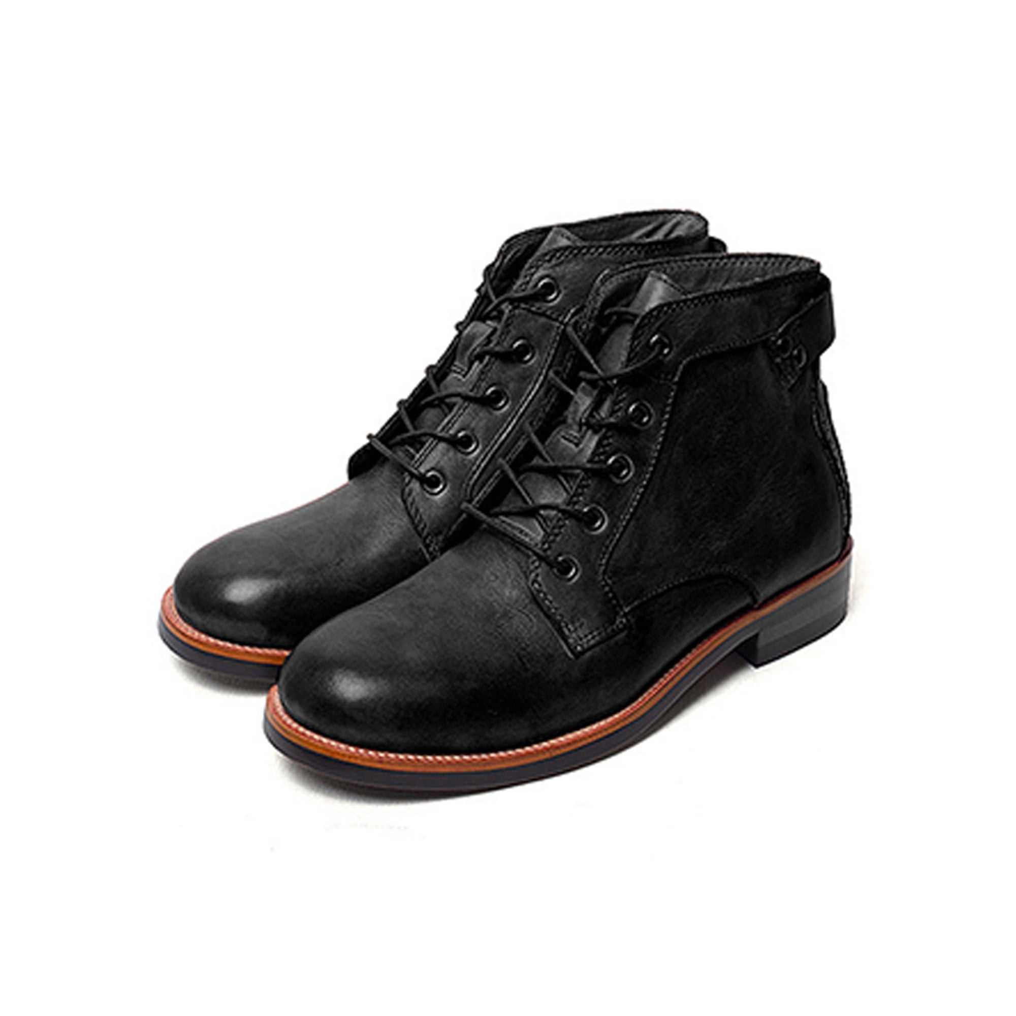 Black dress work boots outlet