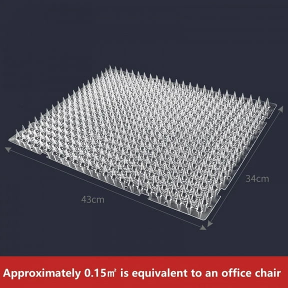 With Prickle Strips Spikes Straps Keep Cat Dog Away Digging Climbing Pet Supply  Pad Anti-Cat Dog Mat Protect Plant