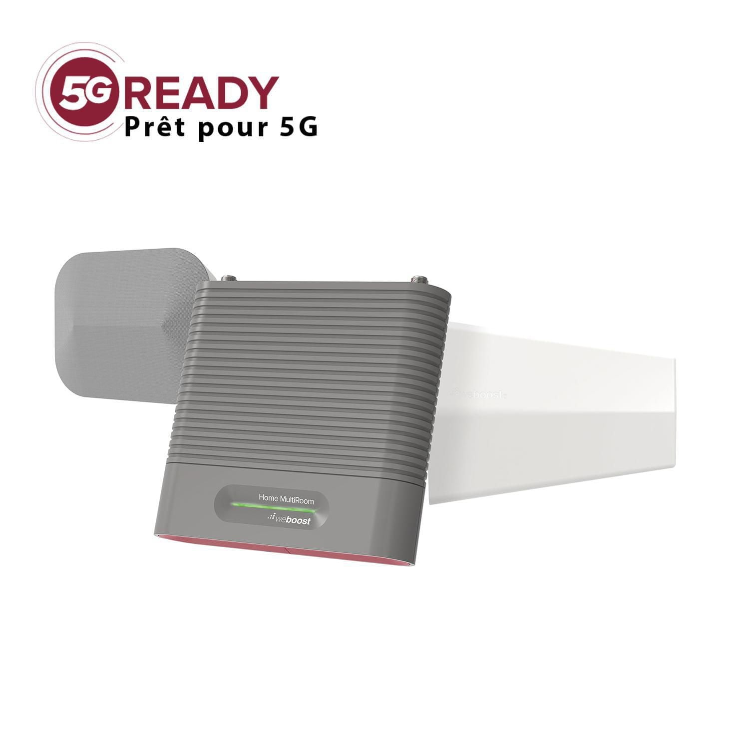 weBoost Home MultiRoom 65 dB Gain Cell Signal Booster - 5,000 Square Feet