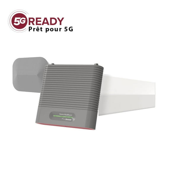 weBoost Home MultiRoom 65 dB Gain Cell Signal Booster - 5,000 Square Feet