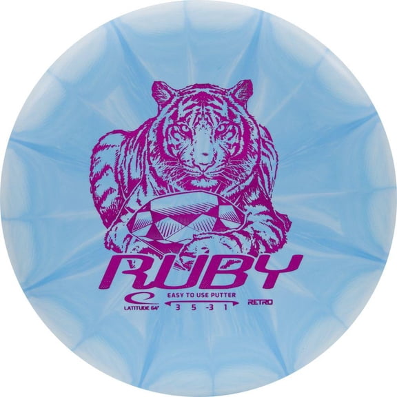 Latitude 64 Retro Burst Ruby Putter Golf Disc