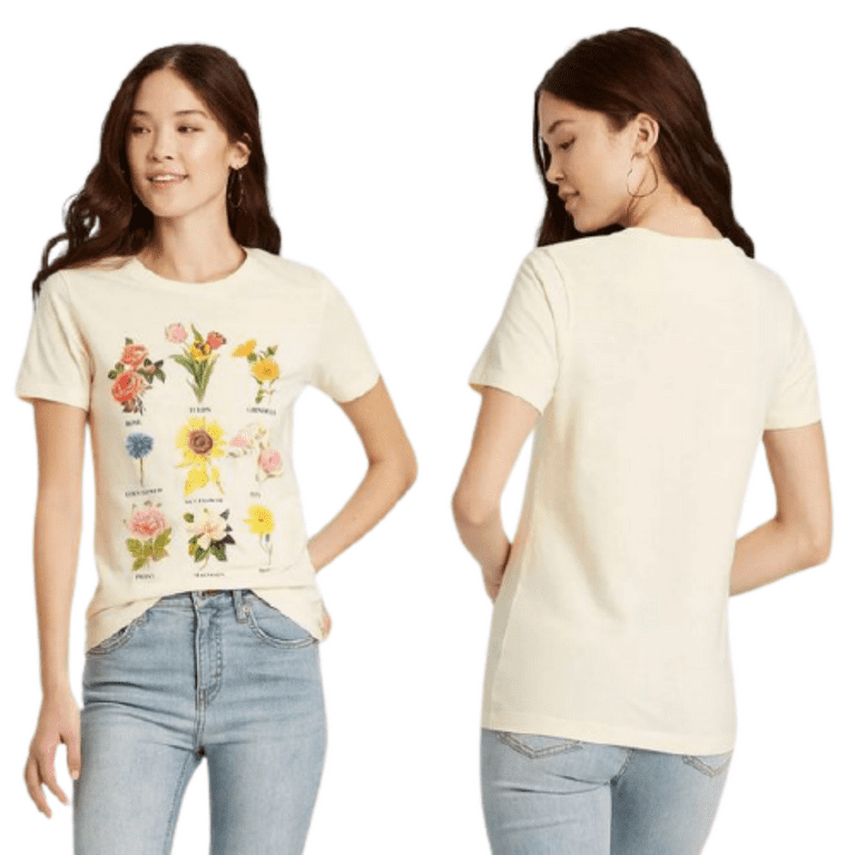 Simply Sage Market Women's Explore More Flowers Short Sleeve Graphic T-shirt  2xl Ice Blue : Target