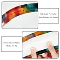 thumbnail image 3 of Wolf 14.5 Inch Printing PVC Leather Car Wheel Covers Steering Wheel Cover Auto Accessories, 3 of 6