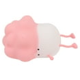 thumbnail image 2 of Cabbage Night Light, Safe Cute 30 Minutes Timing Function Cell Phone Holder Decompression Rechargeable Silicone Night Lamp  For Friends For Bedroom Pink, 2 of 8