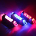 thumbnail image 2 of Soidarity Luces traseras recargables para bicicleta, lámpara trasera impermeable, luz trasera intermitente, equipo de iluminación profesional resistente Ciclismo Azul Soidarity OD0114-02, 2 of 6