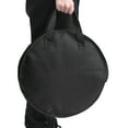 thumbnail image 6 of Portable 14 Inch Dumb Drum Practice Pad Bag Black Oxford Cloth Carrying Bag Case, 6 of 8