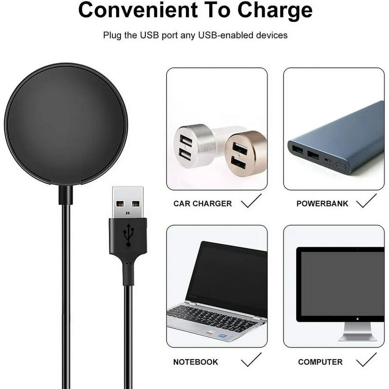 FAST Wireless Charger 3.0 For Samsung Galaxy Watch 6 5 5 Pro 4 3 2 Classic US