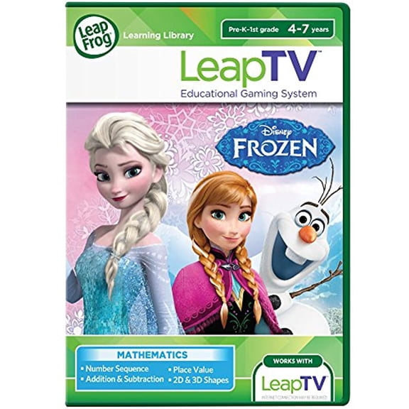 LeapFrog LeapTV: Disney Frozen: Arendelle's Winter Festival Educational, Active Video Game