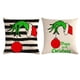thumbnail image 1 of Lino Para Almohadas Navideñas, 45X45 Cm, Para Decoraciones Navideñas A Rayas, Almohadas, Cojines Para Vacaciones De Invierno, Funda De Cojín Monstrate HA039335-00, 1 of 6