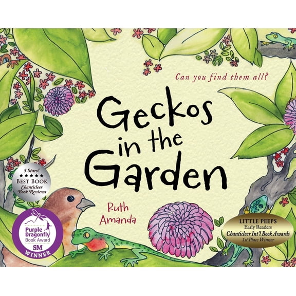 Geckos in the Garden: Can you find them all?, (Hardcover)