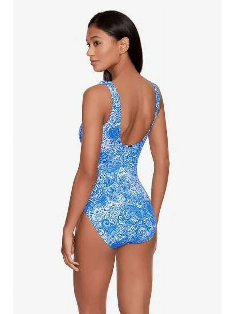 Lauren Ralph Lauren Womens Underwire Ruffled One-Piece